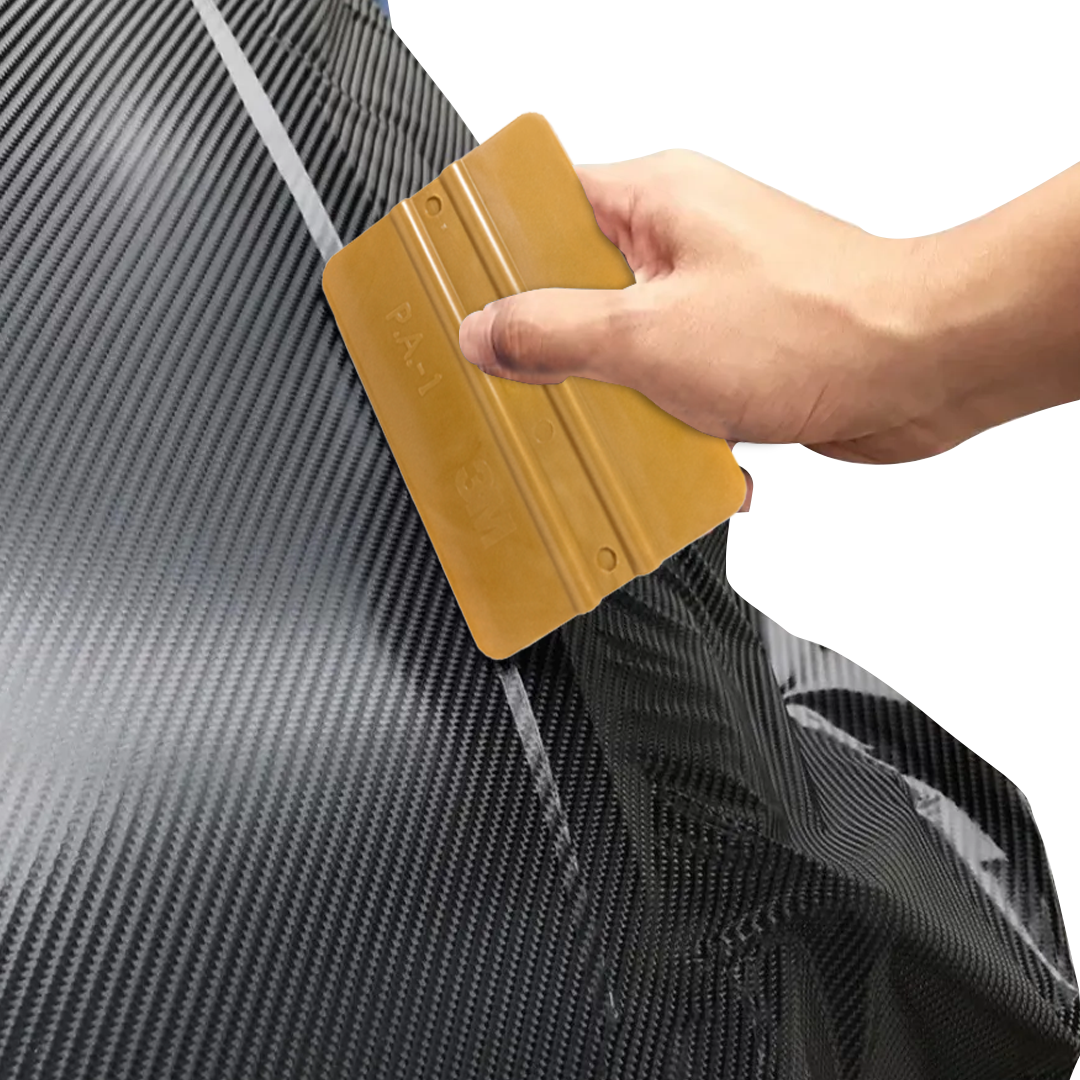Pleca de Plástico Dorada 3M (10cm x 7cm x 5mm)