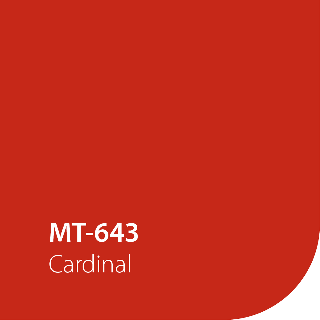 Vinilo Traslúcido T Metamark - Rojo Cardenal 643 (1.22 x 50mts)