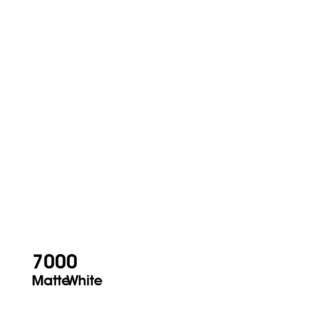 Vinilo de Corte VinylGraph (5 Años) - Blanco Mate 7000 (1.22 x 50mts)