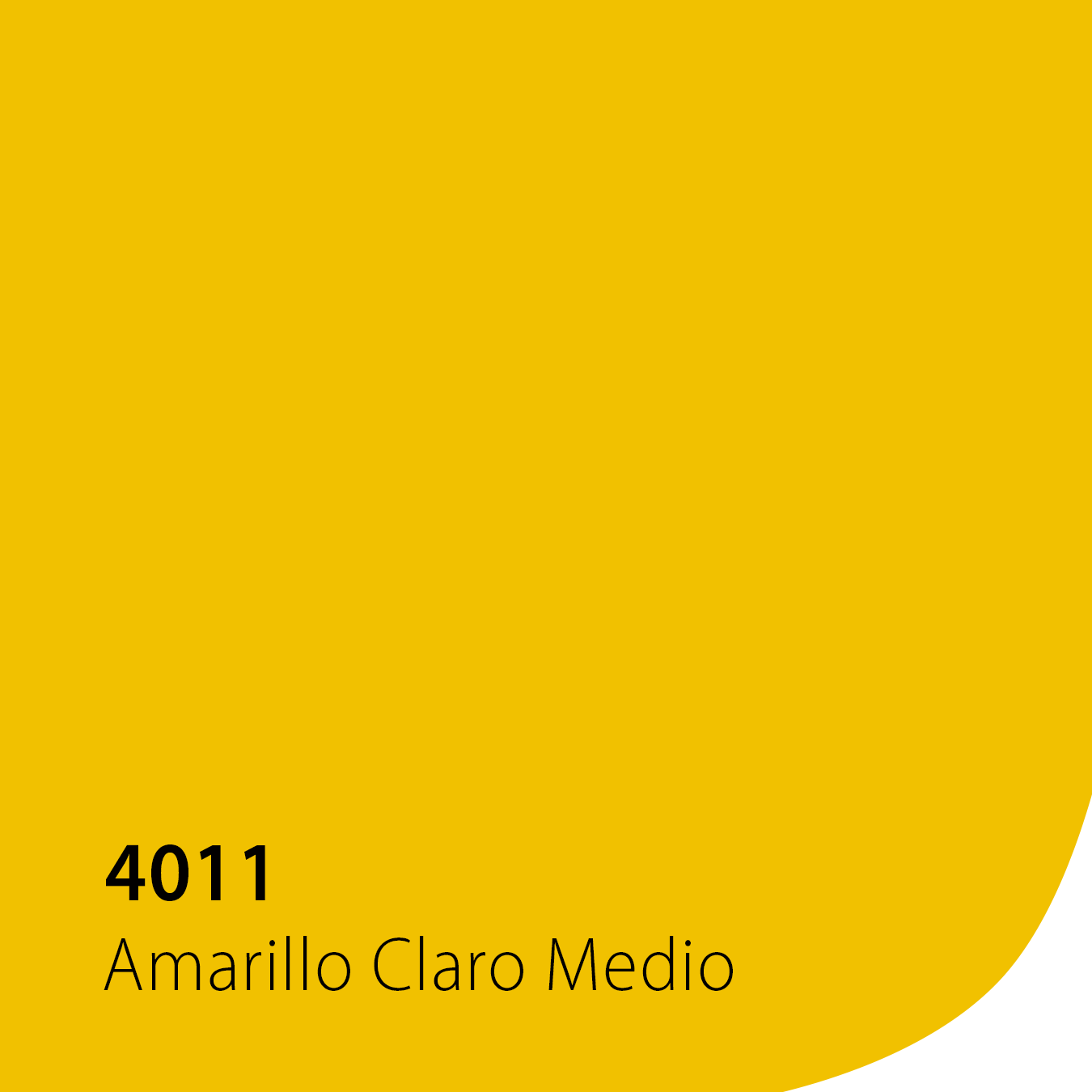 Vinilo de Corte VinylGraph (4 Años) - Amarillo Claro Medio 4011 (0.61 x 50mts)