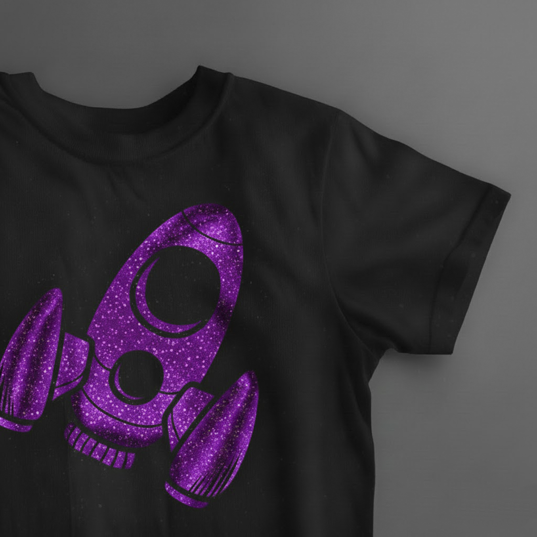 Vinilo Textil Holográfico VinylGraph-Flex - Morado (0.51 x 25mts)