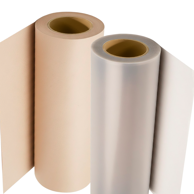 Transfer de plástico y papel
