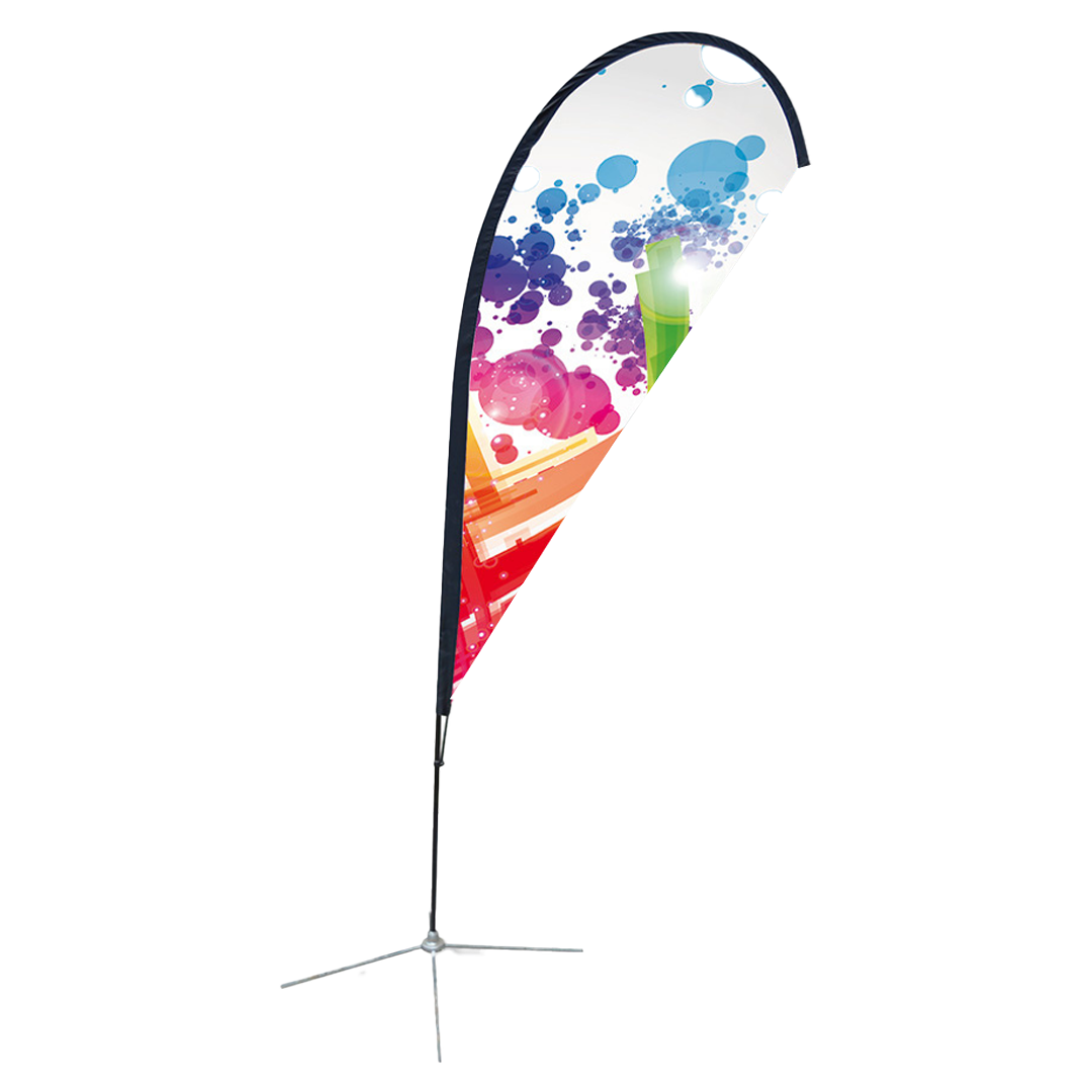 Display Bandera Base de Cruz - 5.50mts de Alto