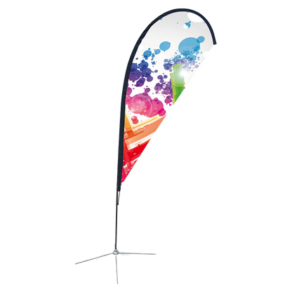 Display Bandera Base de Cruz - 5.50mts de Alto