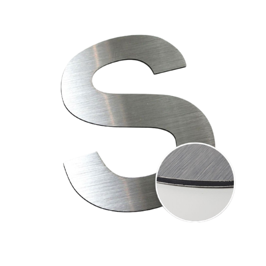 Lámina de Aluminio Anodizado TACH-PANEL - Plata Cepillado (1.22 x 2.44mts)