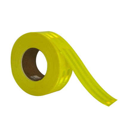 Cinta Barricada Serie 983 Reflejante 3M - Amarillo (2" x 45.72mts)