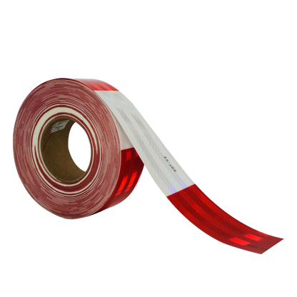 Cinta Barricada Serie 983 Reflejante 3M - Blanco y Rojo (2" x 45.72mts)
