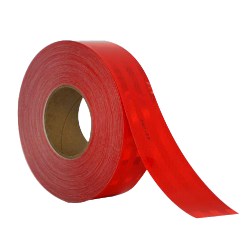 Cinta Barricada Serie 983 Reflejante 3M - Rojo (2" x 45.72mts)