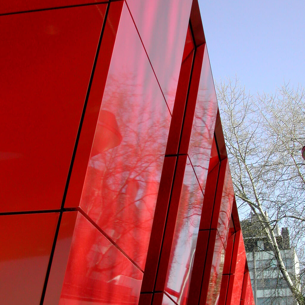 Panel de Aluminio TACH-PANEL - Rojo Mate (1.22 x 2.44mts x 3mm)