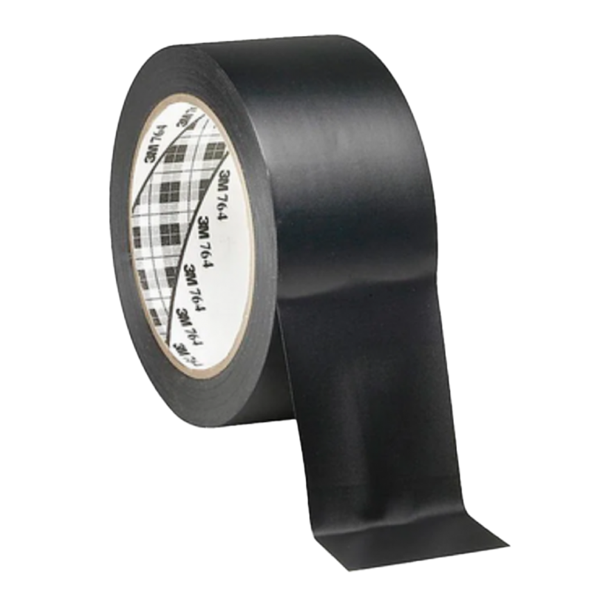Cinta de Marcaje Serie 764 3M - Negra (2" x 32.91mts)