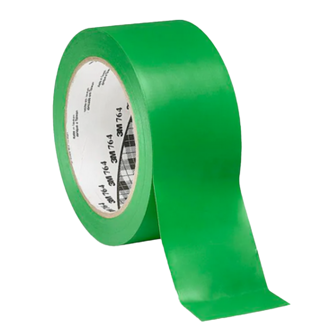 Cinta de Marcaje Serie 764 3M - Verde (2" x 32.91mts)