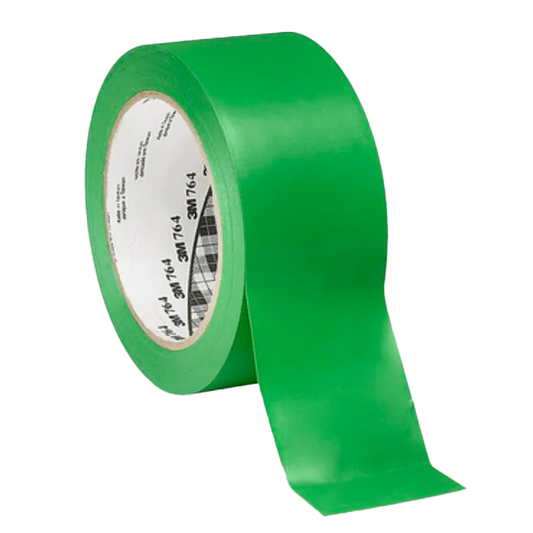 Cinta de Marcaje Serie 764 3M - Verde (2" x 32.91mts)