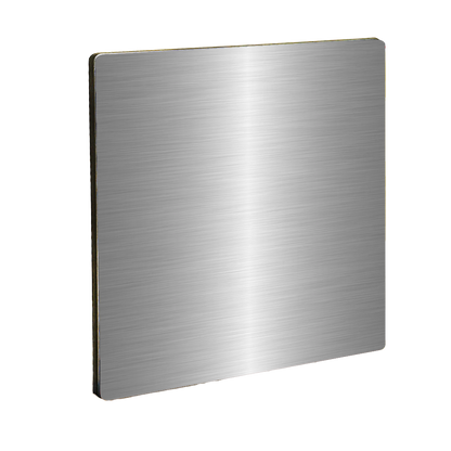 Panel de Aluminio TACH-PANEL - Plata Brillante (1.22 x 2.44mts x 3mm)