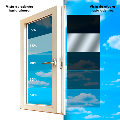 Película de Control Solar - 20% (1.52 x 30mts)