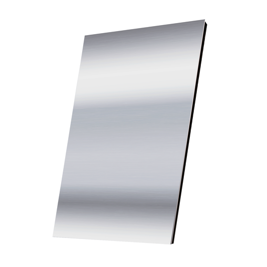 Panel de Aluminio TACH-PANEL - Plata Brillante (1.22 x 2.44mts x 3mm)