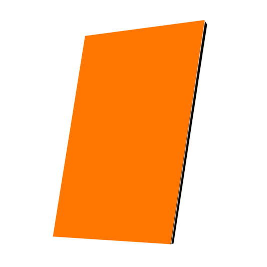 Panel de Aluminio TACH-PANEL - Naranja Mate (1.22 x 2.44mts x 3mm)