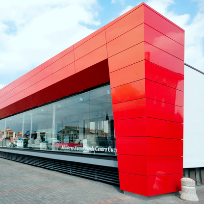 Panel de Aluminio TACH-PANEL - Rojo Mate (1.22 x 2.44mts x 3mm)