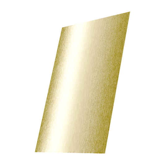 Lámina de Aluminio Anodizado TACH-PANEL - Oro Cepillado (1.22 x 2.44mts)