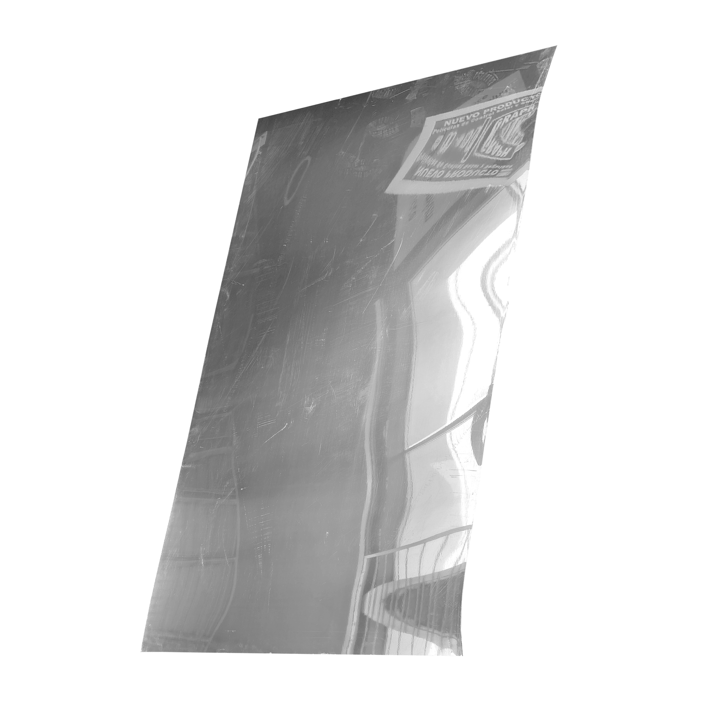 Lámina de Aluminio Anodizado TACH-PANEL - Plata Cromo (1.22 x 2.44mts)