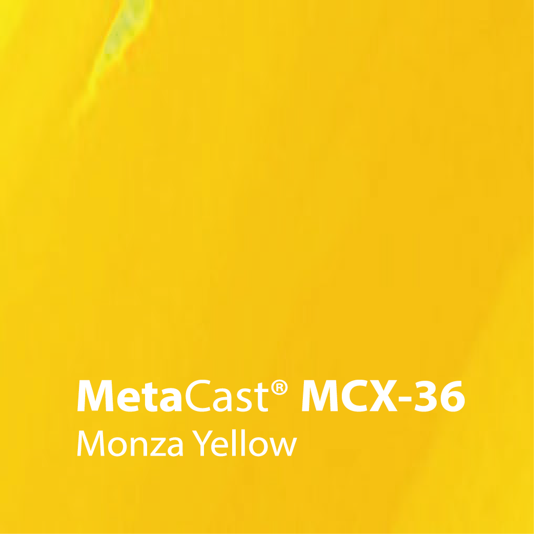 Vinilo Wrapping MCX Metamark - Amarillo Monza 36 (1.52 x 30mts)
