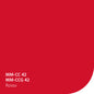 Vinilo Wrapping MM-CCG Metamark - Rojo 42 (1.52 x 50mts)