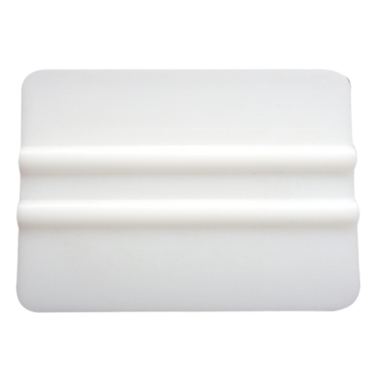 Pleca de Plástico Blanca Grande (13cm x 7.5cm x 7mm)