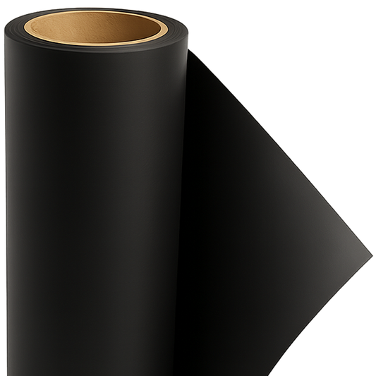 Vinilo Textil Puff 3D VinylGraph-Flex - Negro (0.51 x 25mts)