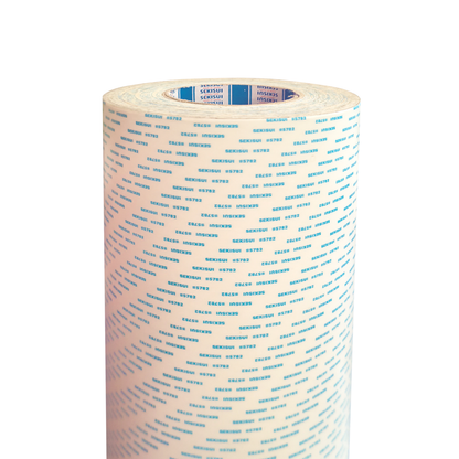 Cinta Doble Cara Alta Adherencia para Plásticos y Espumas SEKISUI (33cms x 50mts)