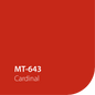 Vinilo Traslúcido T Metamark - Rojo Cardenal 643 (1.22 x 50mts)