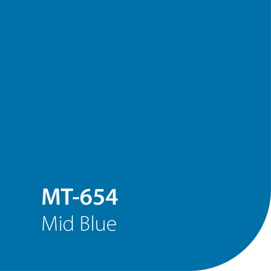 Vinilo Traslúcido T Metamark - Azul Medio 654 (1.22 x 50mts)