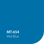 Vinilo Traslúcido T Metamark - Azul Medio 654 (1.22 x 50mts)