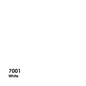 Vinilo de Corte VinylGraph (5 Años) - Blanco 7001 (1.22 x 50mts)