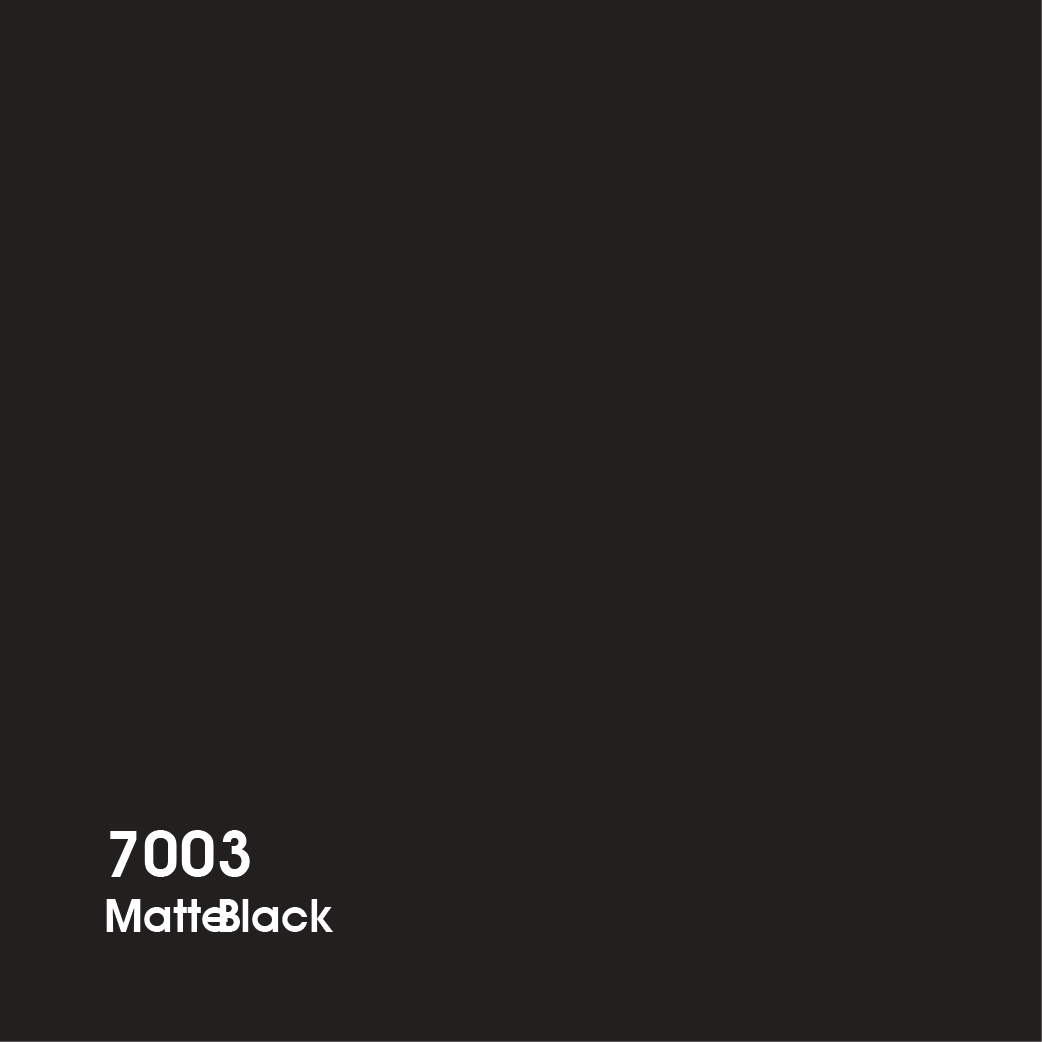 Vinilo de Corte VinylGraph (5 Años) - Negro Mate 7003 (0.61 x 50mts)