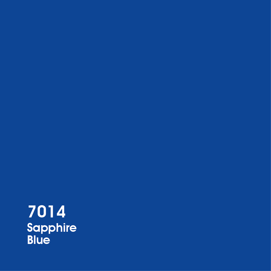 Vinilo de Corte VinylGraph (5 Años) - Azul Zafiro 7014 (0.61 x 50mts)