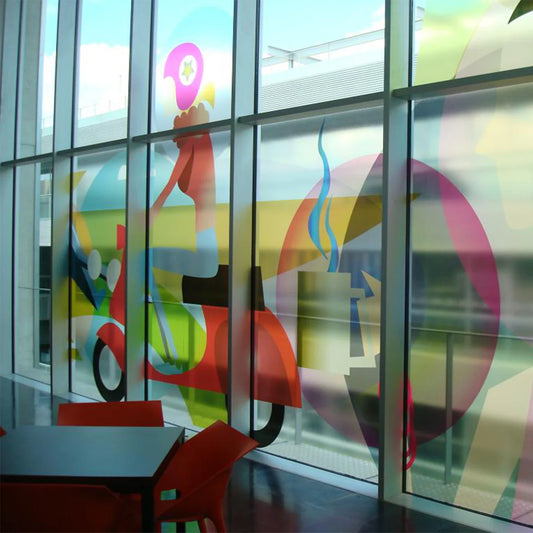 Vinilo de Impresión 80 Micras 1 Año VinylGraph - Transparente (1.52 × 50mts)