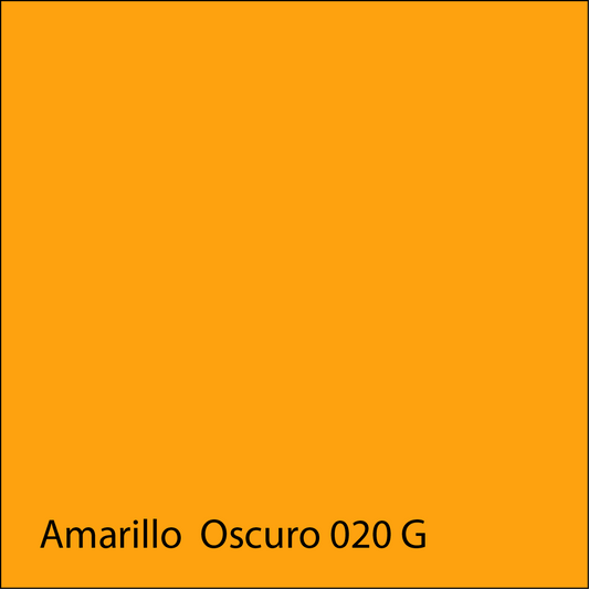 Vinilo de Corte VinylGraph (2 Años) - Amarillo Oscuro 020G (0.61 x 50mts)
