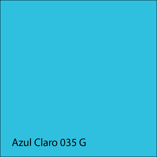 Vinilo de Corte VinylGraph (2 Años) - Azul Claro 035G (0.61 x 50mts)