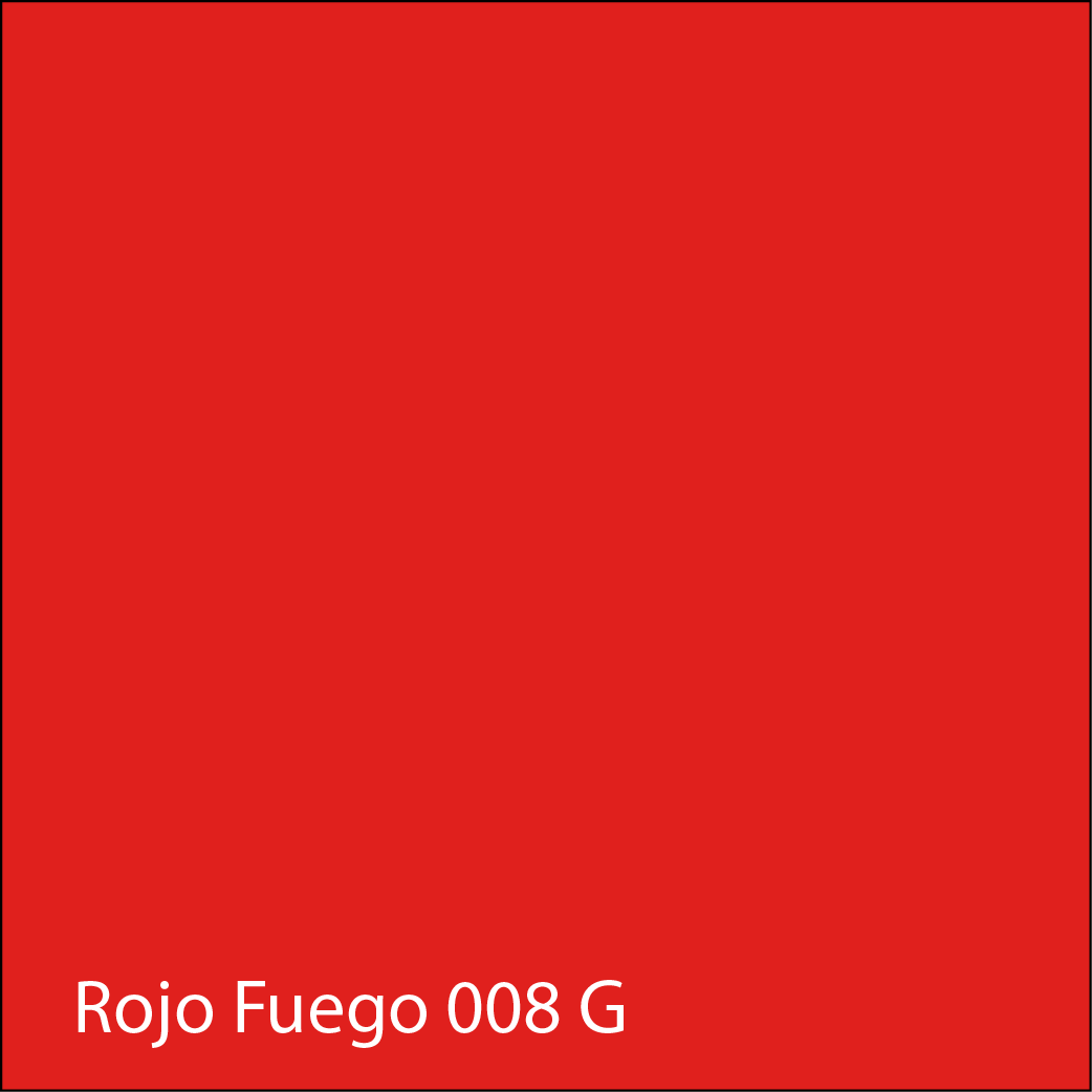 Vinilo de Corte VinylGraph (2 Años) - Rojo Fuego 008G (1.22 x 50mts)