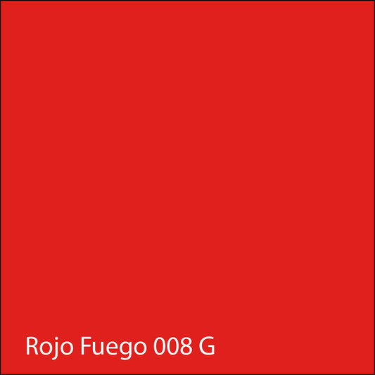 Vinilo de Corte VinylGraph (2 Años) - Rojo Fuego 008G (0.61 x 50mts)