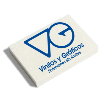 Pleca Afelpada Blanca (10cm x 7cm x 10mm)