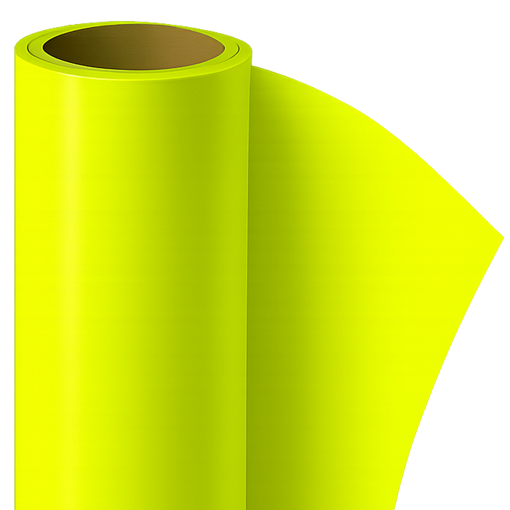 Vinilo Fluorescente VinylGraph - Amarillo (1.22 x 50mts)