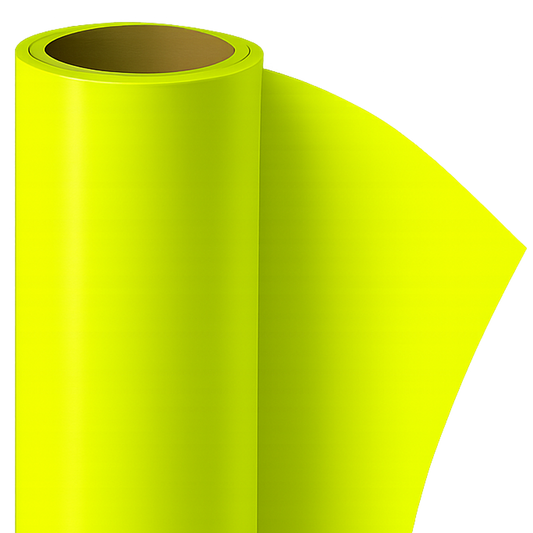 Vinilo Fluorescente VinylGraph - Amarillo (0.61 x 50mts)
